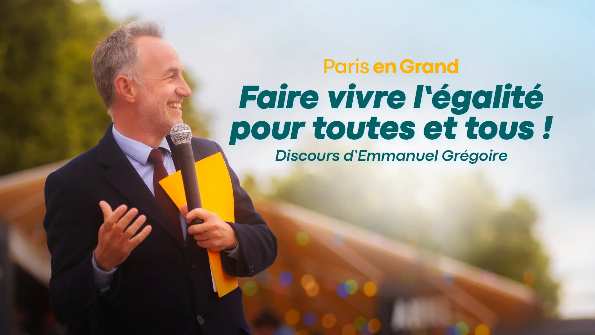 Discours - Droits des LGBTQIA+ : Faire vivre l'égalité pour toutes et tous !